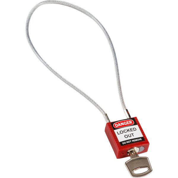 Candados de seguridad compactos con cable (146128)