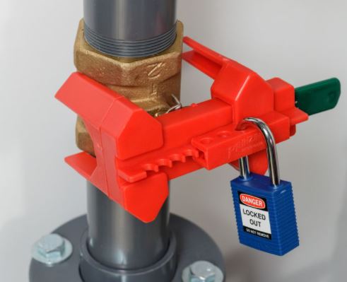 Sistema de bloqueo de válvulas pequeño con palanca (800110)